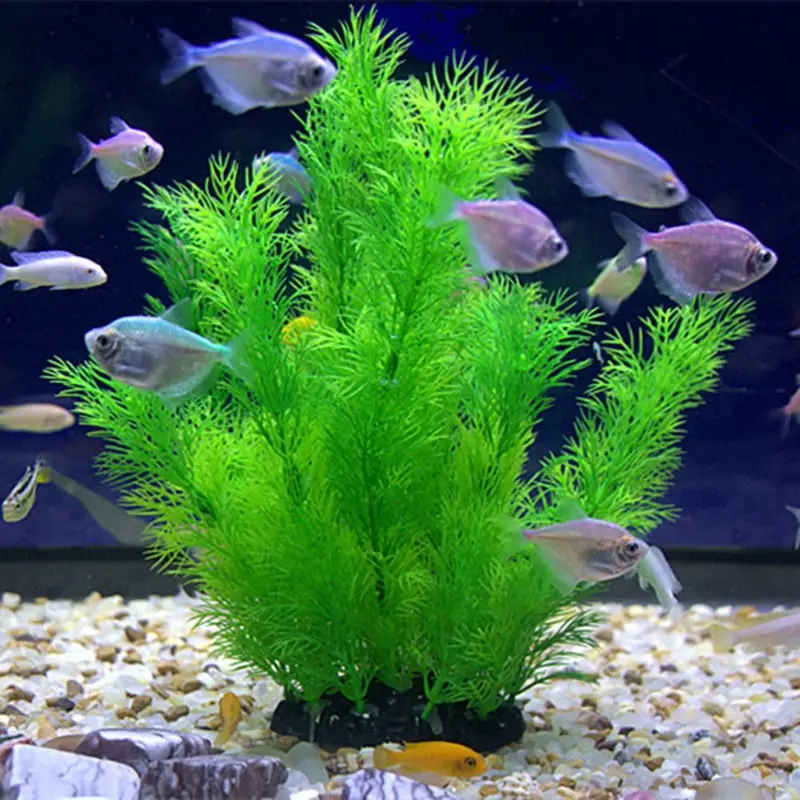 Aquarium Moss - Artificial Aquarium Decor Plants Underwater Water