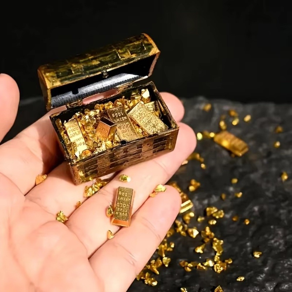 1Set Fun Mini Pirate Treasure  - Aquarium Plants Live recension och pris