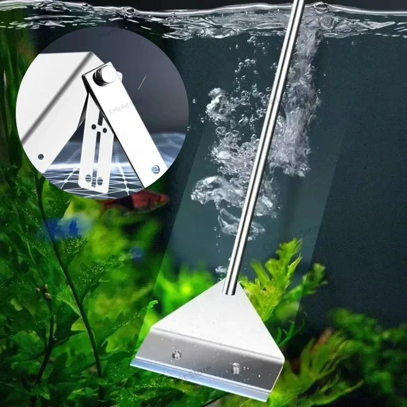 Fish Tank Cleaning Tool Flat S - Planted Aquarium Cleaning recension och pris