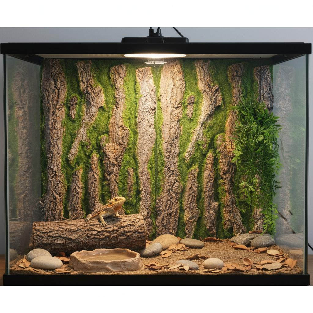 3D Aquarium Background Board R - Aquarium Moss recension och pris