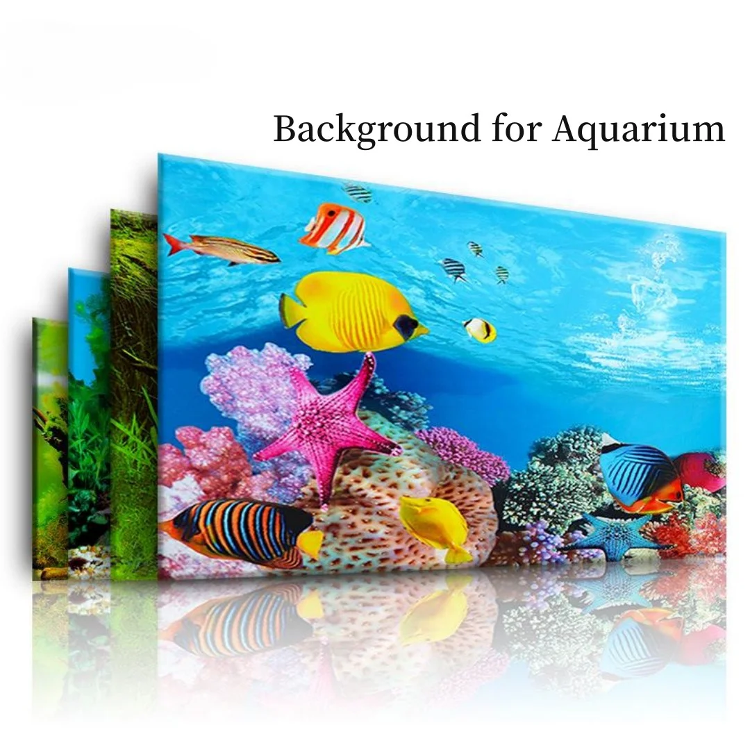Background Aquarium 3D Sticker - Aquarium Plants Live recension och pris