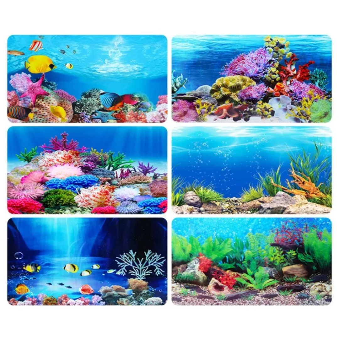 Background Aquarium 3D Sticker - Aquarium Plants Live recension och pris