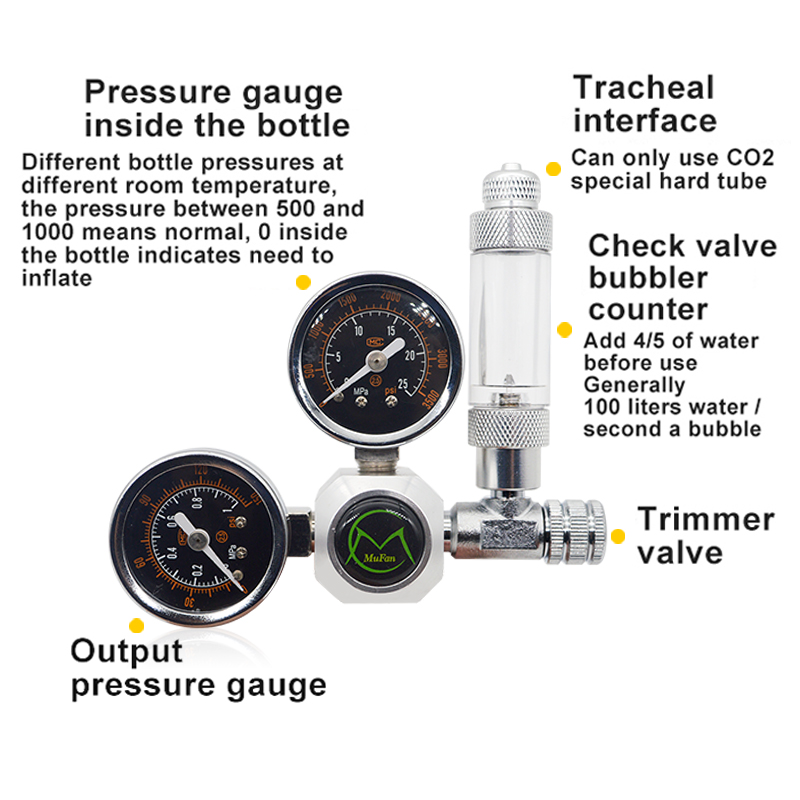 Aquarium CO2 Regulator Magneti - Aquarium Liquid Carbon recension och pris