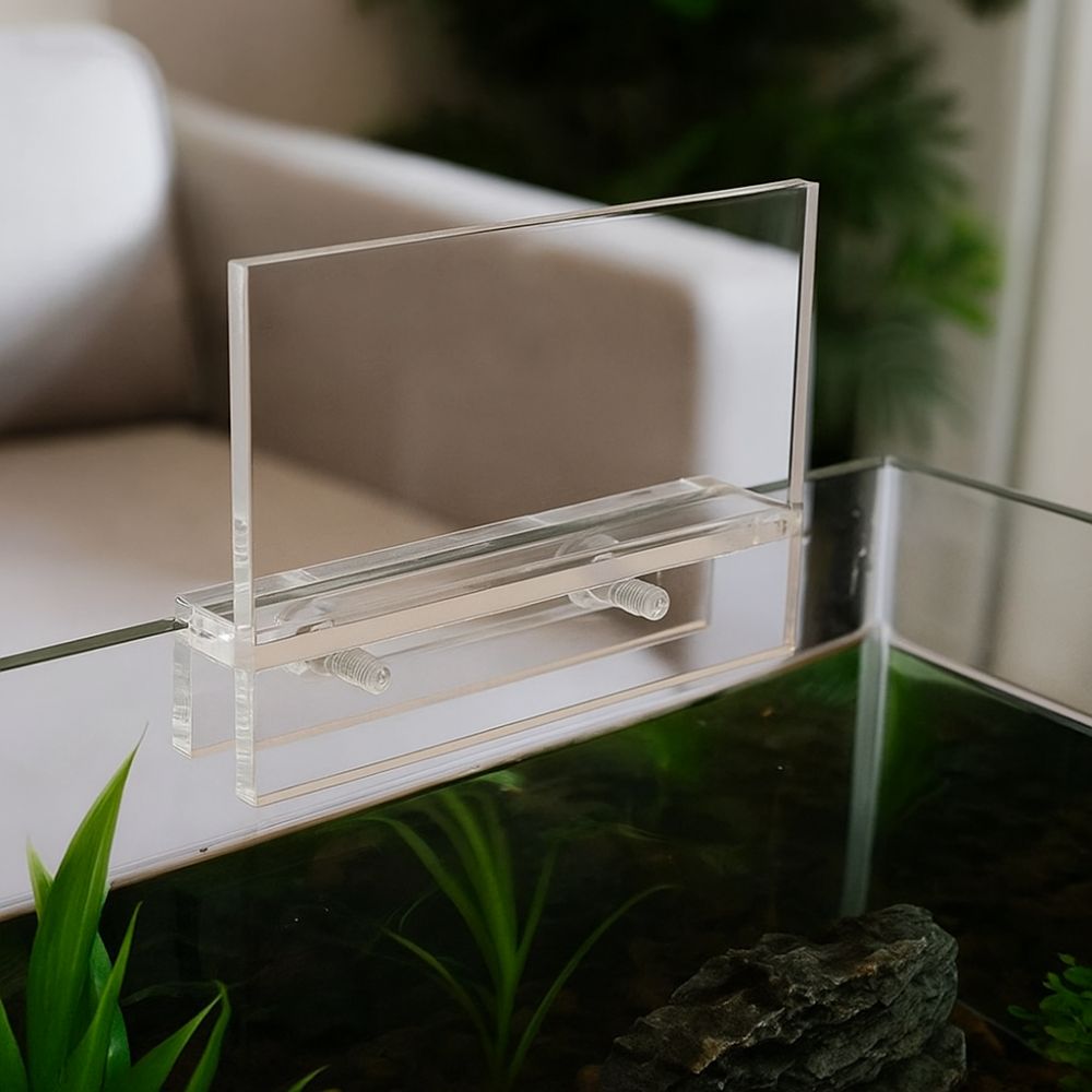 Clear Acrylic Aquarium LED Lig - Aquarium Plant Holder recension och pris