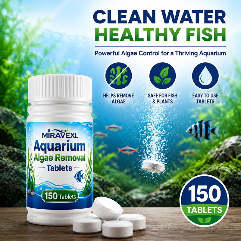 MIRAVEXL 150 Aquarium Algae Re - Live Plant Aquarium recension och pris