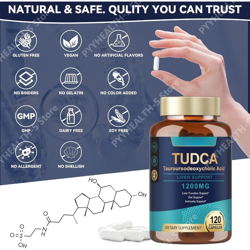TUDCA Bile Salts, 120 Capsules - Planted Tank recension och pris