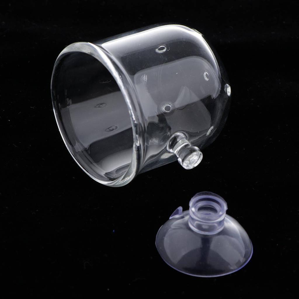Fish Feeding Basket Glass Aqua - Plant Aquarium Pot recension och pris